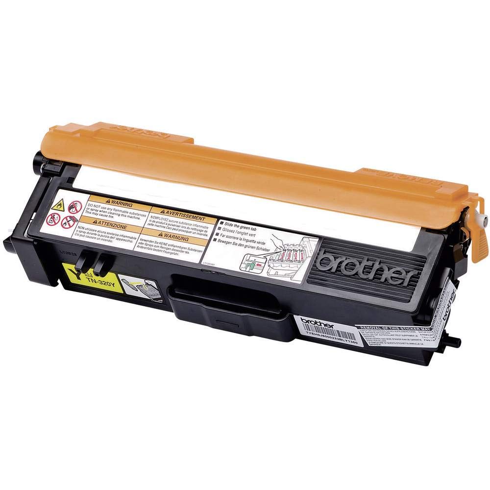 Brother TN320Y Gelb Original Toner Pack of 1, Gelb