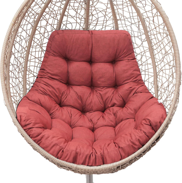 PillowPrim Hängesessel Kissen, Auflage für Polyrattan/Rattan Hängeschaukel, Polster, Hängekorb, Scha