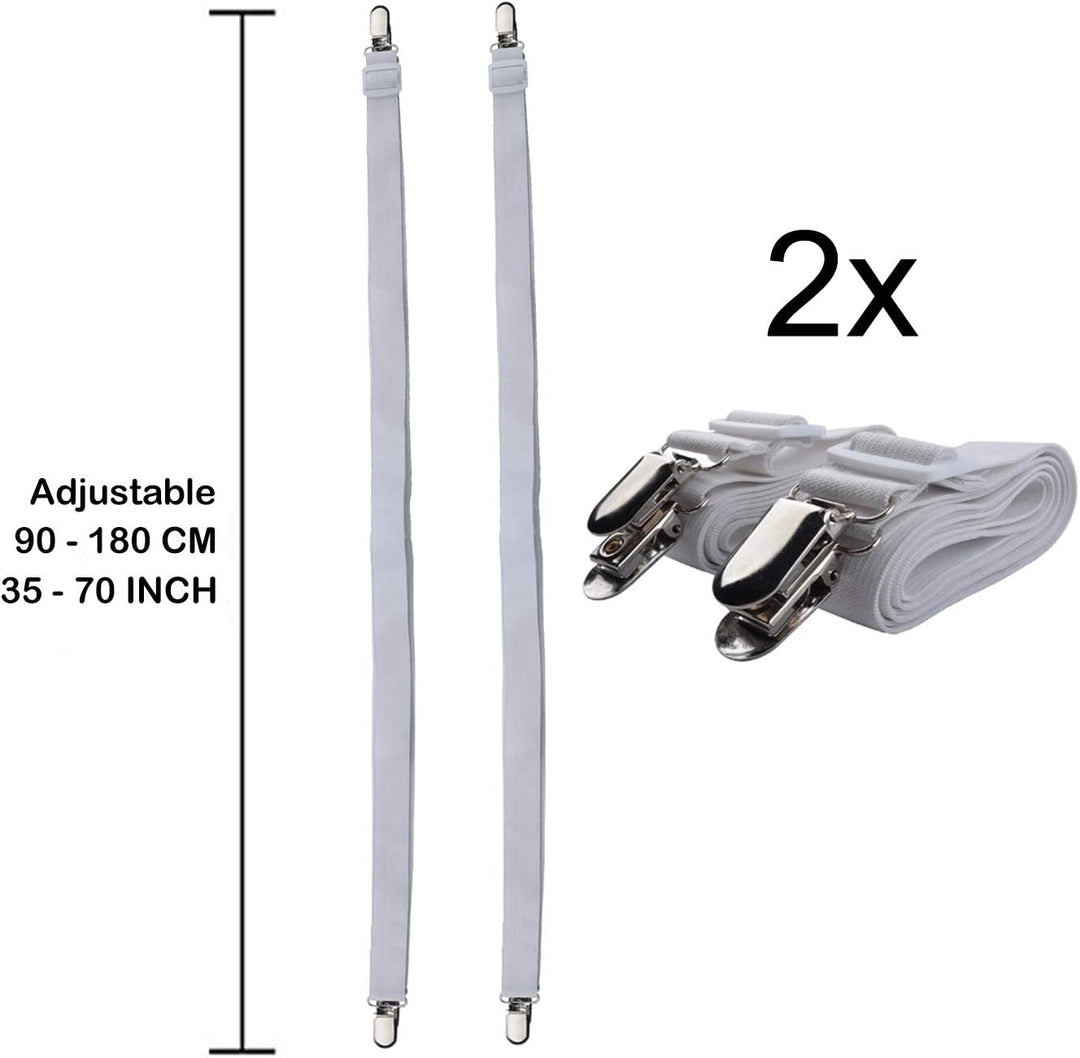 Erdungslaken Bett Set - GROss 240 x 90 cm – Erdungsbettlaken – Erdungsbettuch – Baumwolle Bettlaken