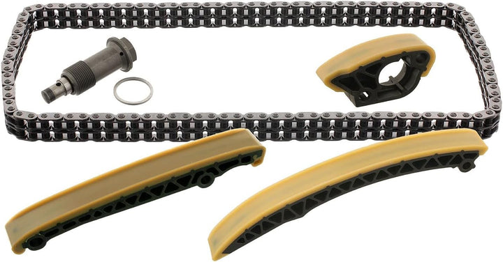 febi bilstein 30300 Steuerkettensatz für Nockenwelle, mit Gleitschienen und Kettenspanner , 1 Stück