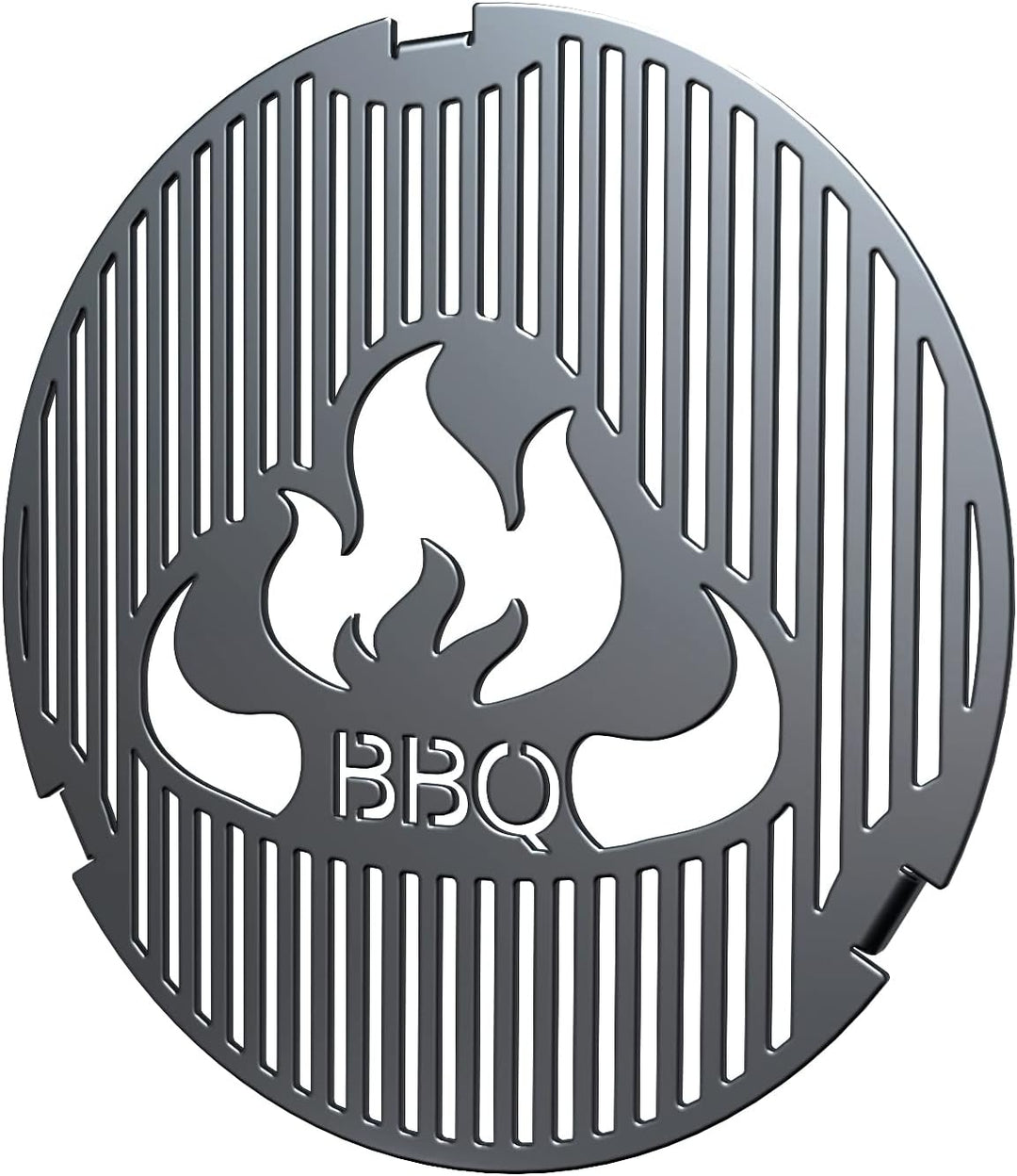 teileplus24 GBQ01 Grilleinsatz Feuerplatte ø 20cm | für Grillplatte Feuertonne Kugelgrill | Grillros
