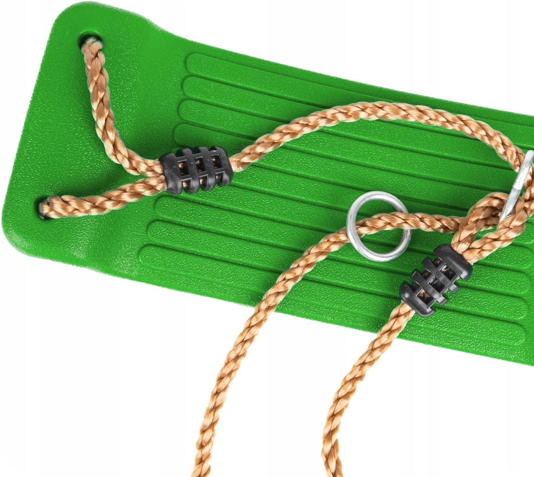 KRUMAD Kinderschaukel Outdoor & Indoor, Ergonomische Schaukel Kinder, Höhenverstellbaren Seilen 115–