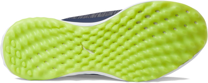 PUMA GOLF Herren Fusion Pro Extra Wide Golfschuh 41 EU Peacoat Puma Silver Limepunch, 41 EU Peacoat