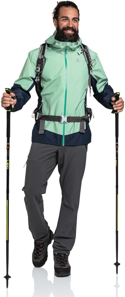 Schöffel Herren Wamberg Jacke Regenjacke Hardshelljacke 50 6055 - grün, 50 6055 - grün