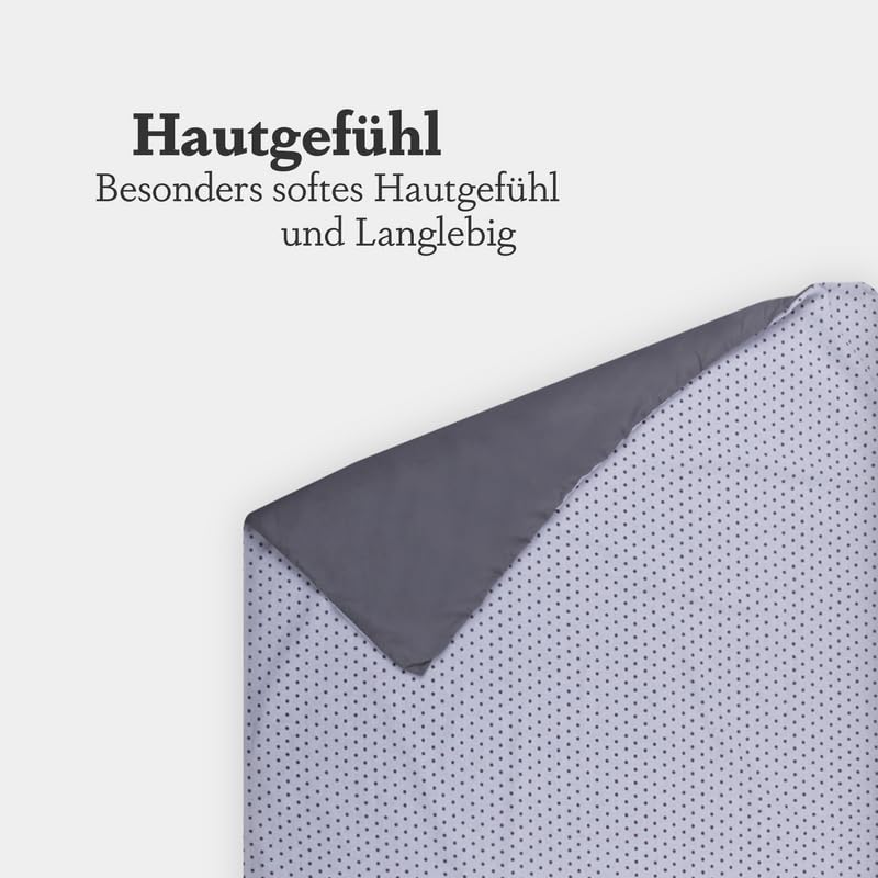 Kinder Bettwäsche 2-tlg (100x135cm / 40x60cm) Bettdecken Set, Baumwolle - Babybettwäsche mit Motiv -