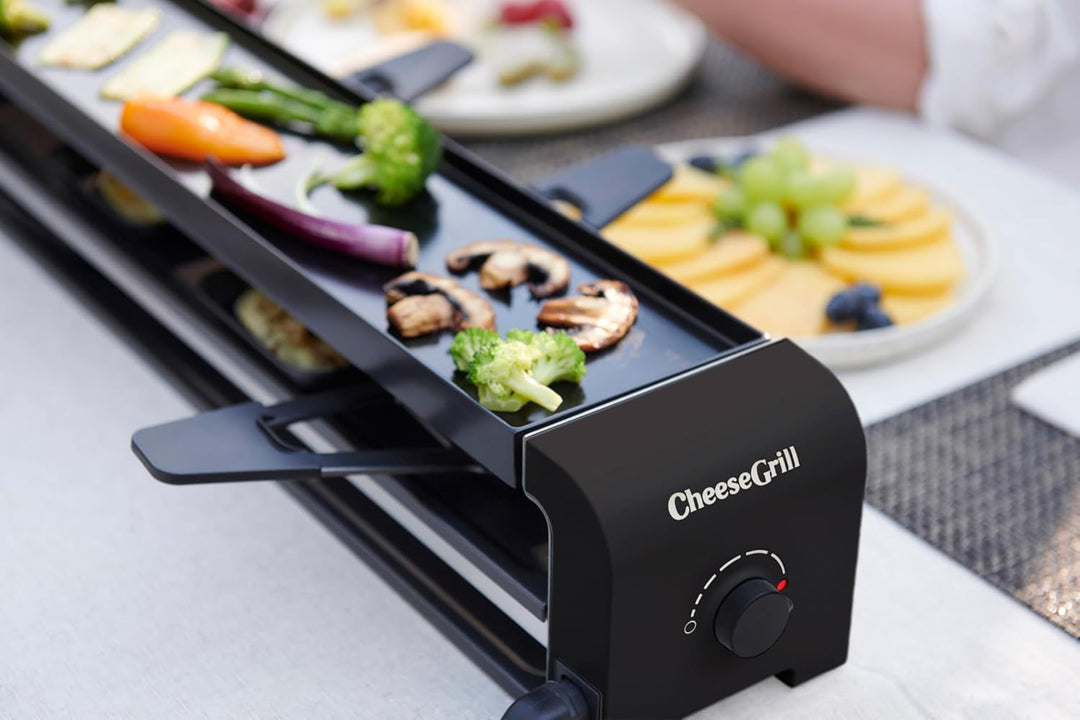 Stöckli Raclette CheeseGrill 4 Connect Black