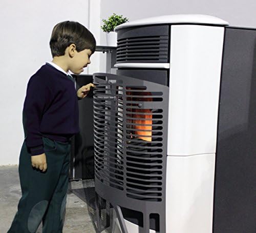 DUSS® XL Pelletofen und Brennholz Kaminöfen schutzgitter. kinderschutz vor Verbrennungen Sicherheit