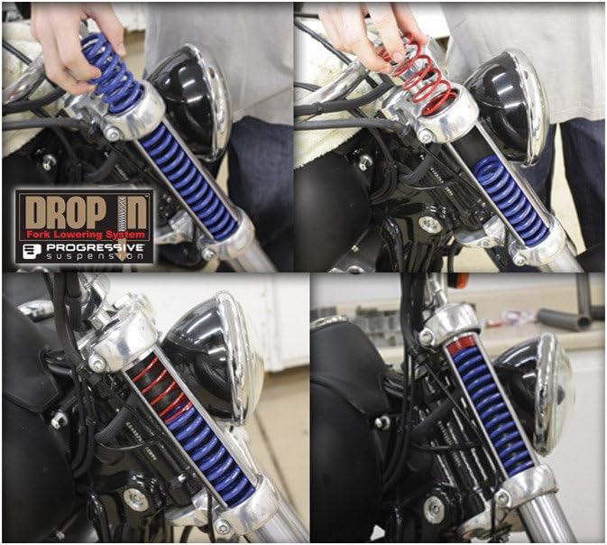 PROGRESSIVE SUSPENSION 10-2003 Drop-In Gabel-Tieferlegungssatz, 33 cm