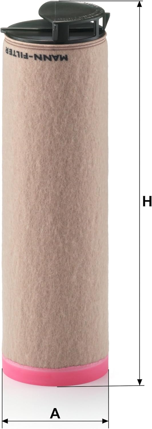 MANN-FILTER CF 610 - Luftfilter-Sekundärelement Luftfilter – Für Industrie, Land- und Baumaschinen