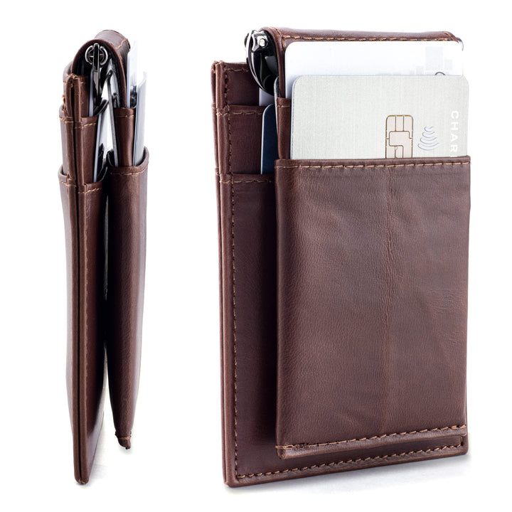 Dockem The Latcher und The Rȳd: Die modulare, minimalistische Brieftasche (echtes Leder) Virtuosa Br