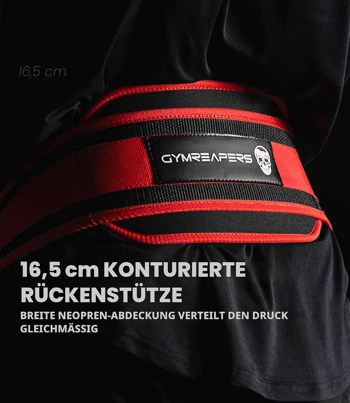 Gymreapers Dip-Gürtel mit Kette für Gewichtheben, Klimmzüge, Dips – robuste Stahlkette für zusätzlic