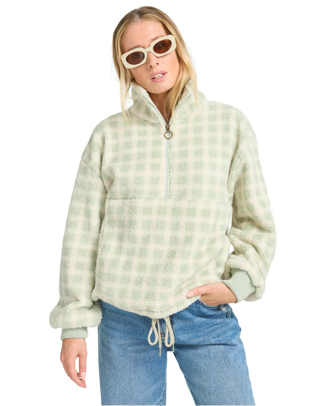 Billabong Damen Time Off Sweatshirt (1er Pack) XS Pistachio, XS Pistachio
