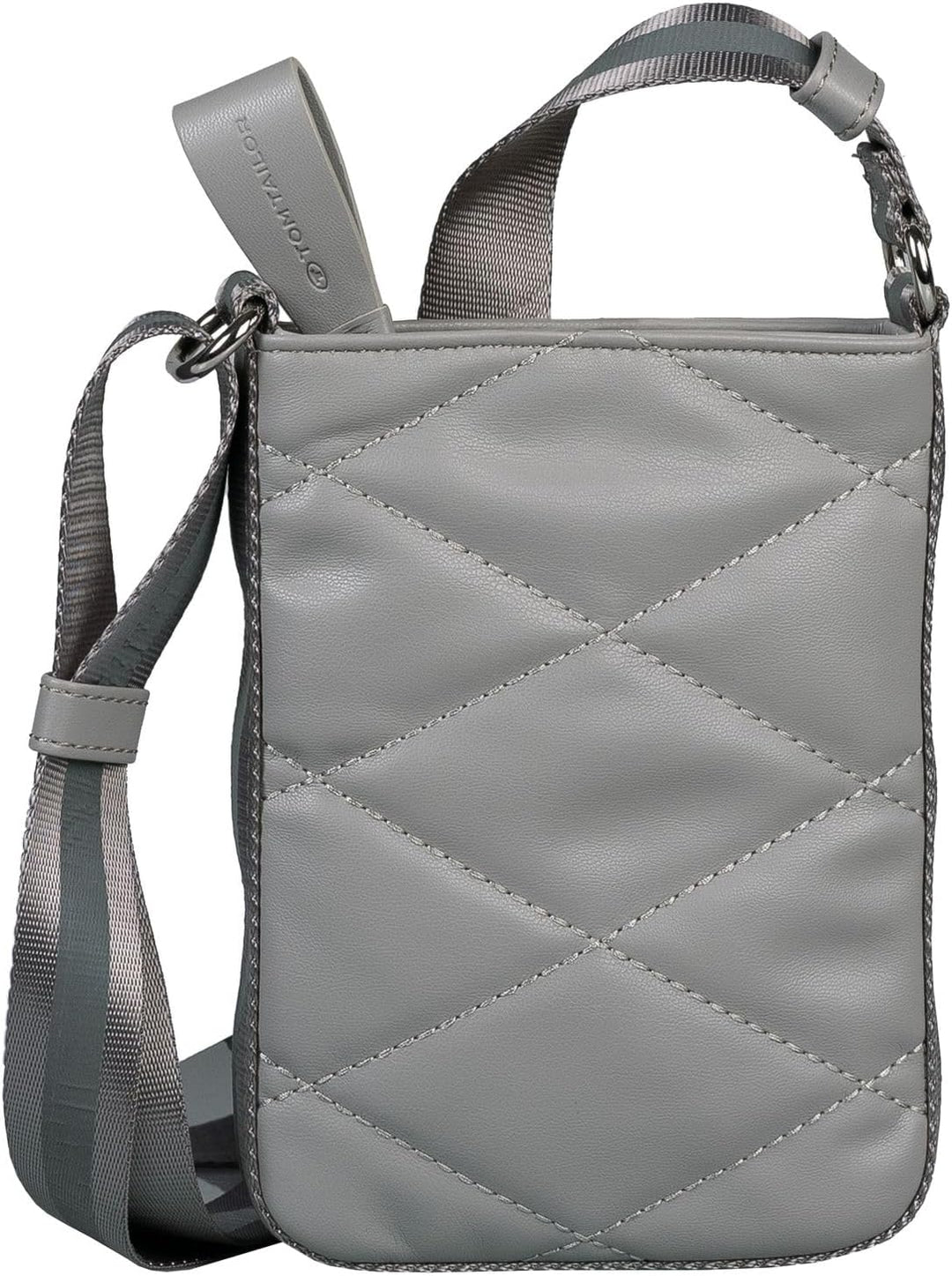 TOM TAILOR bags Mica Damen Handytasche Umhängetasche Klein Light Grey 13x3x18, Light Grey 13x3x18