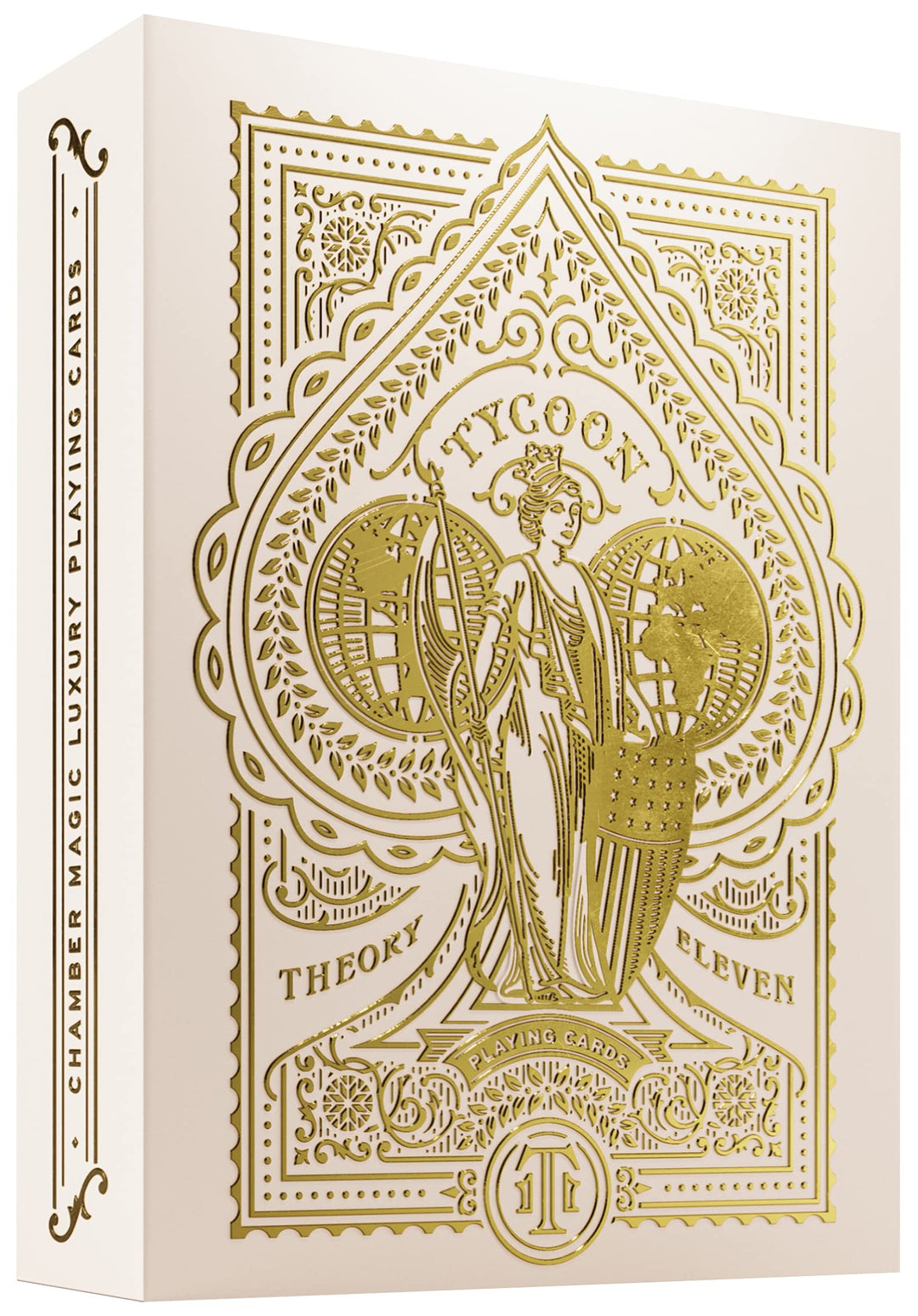theory11 Playing Cards, Model Number: Tycoon-Ivory Spielkarten, elfenbeinfarben, Poker