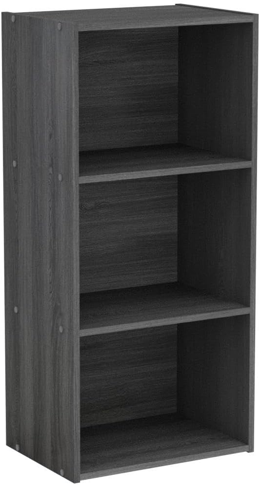 Iris Ohyama, Aufbewahrungsmöbel, Bücherregal, 3 feste Regale, Design, Multifunktional, Büro, Eingang