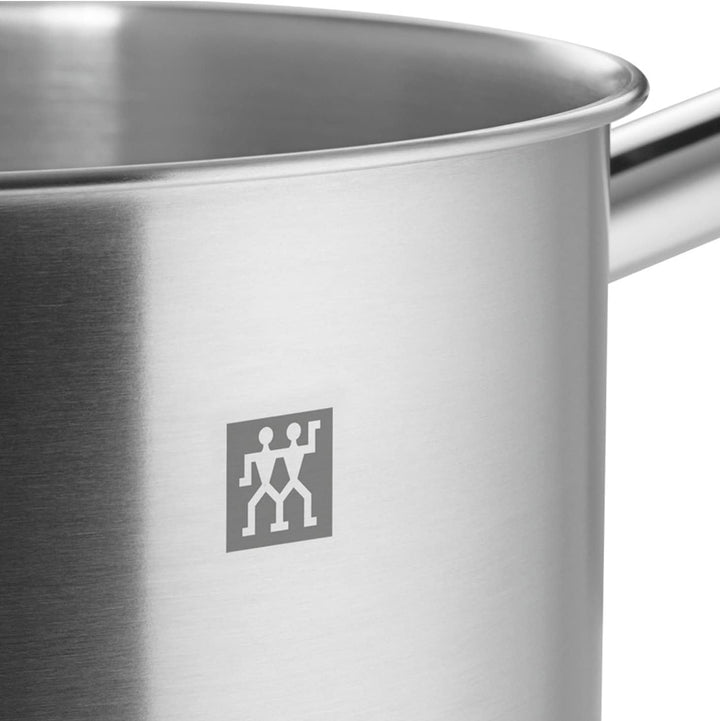 ZWILLING Twin Classic Bratentopf mit Deckel, 24 cm, 4,5 L, Induktionsgeeignet, Edelstahl, 24 cm
