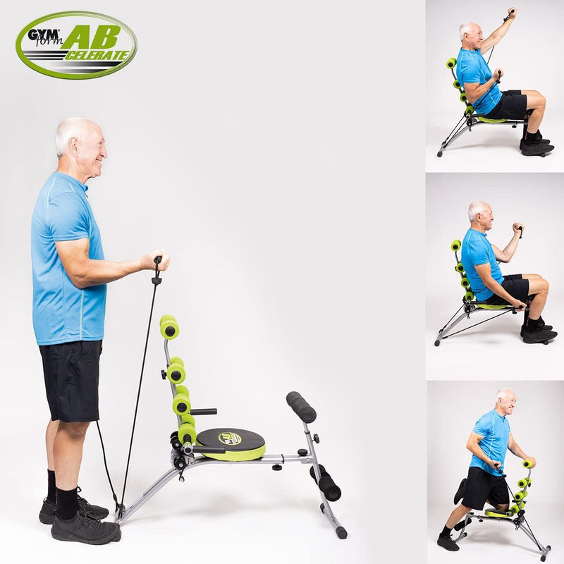 Gymform Ab Celerate Abdominal Training Equipment Widerstandsbänder, Widerstandsbänder