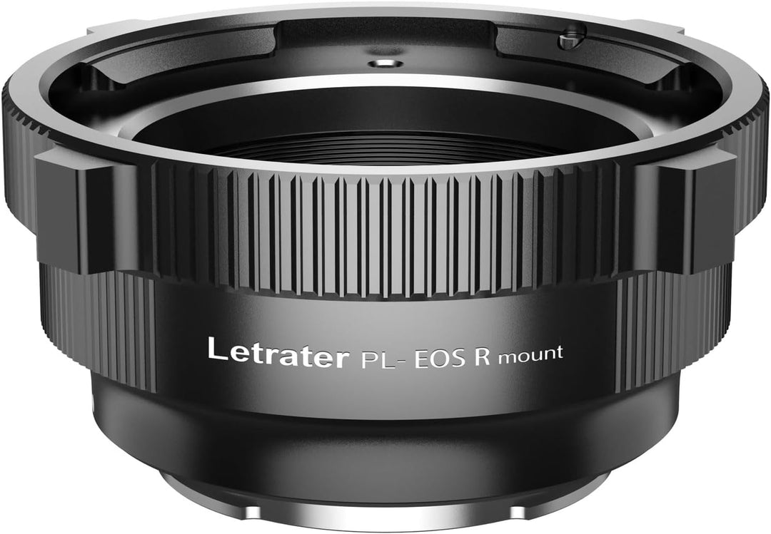 Letrater PL-EOS R Objektivadapter für PL Objektiv Konvertierung zu Canon RF Kameras, z.B. EOS R, RF,