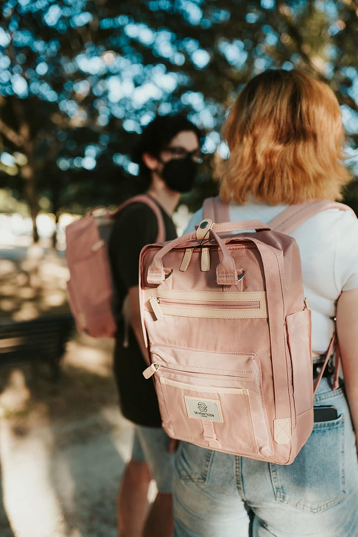 SEVENTEEN LONDON – Moderner, einfacher und unisex ‘Wimbledon’ Rucksack mit einem klassischen Design