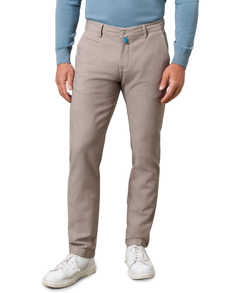 Pierre Cardin Herren Futureflex Hose 30W / 34L Beige, 30W / 34L Beige