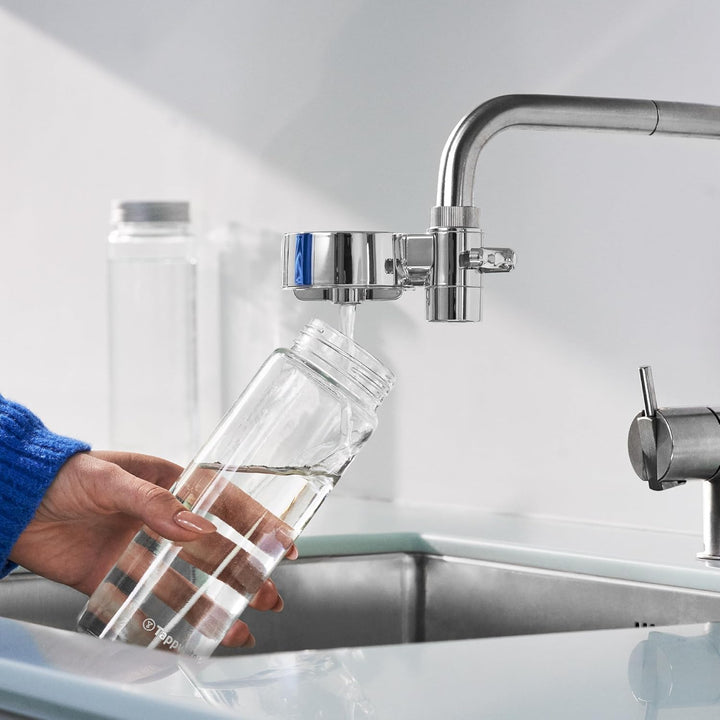 Tappwater EcoPro Compact - Kleinster Leitungswasserfilter auf dem Markt filtert mehr als 100 Substan