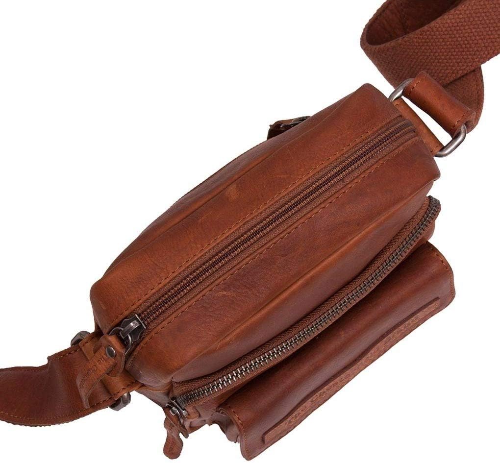 The Chesterfield Brand Wax Pull Up Anna Umhängetasche Leder 15 cm Cognac, Cognac