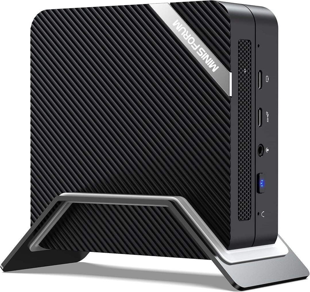 MINIS FORUM Mini PC UM560 XT AMD Ryzen 5 5600H 6 Kerne/12 Threads, 16 GB RAM, 512 GB PCIe SSD, Mini-