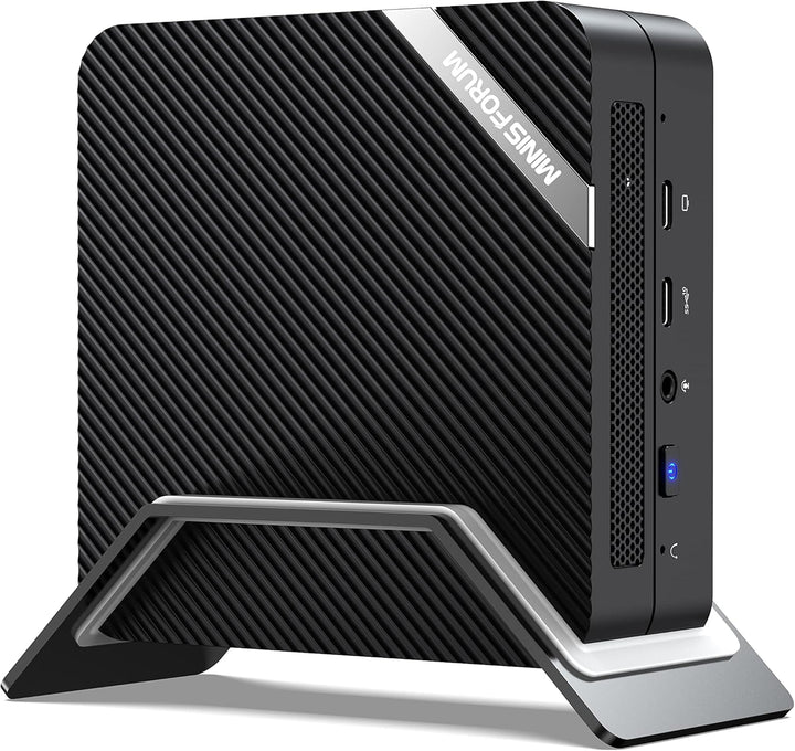 MINIS FORUM Mini PC UM560 XT AMD Ryzen 5 5600H 6 Kerne/12 Threads, 16 GB RAM, 512 GB PCIe SSD, Mini-