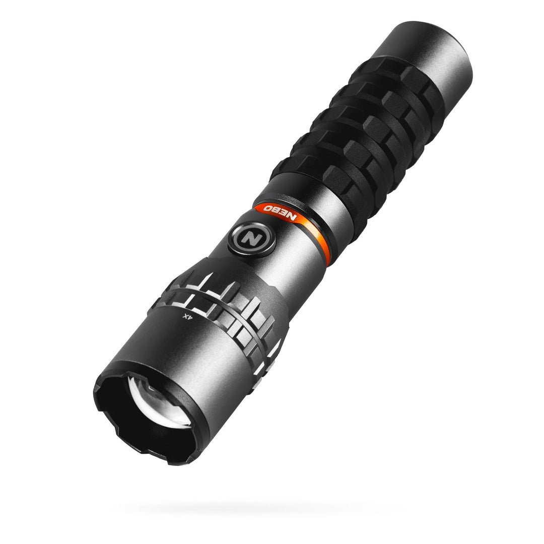 NEBO Slyde King 2K | 2000 Lumen wiederaufladbare Taschenlampe & 500 Lumen Arbeitslicht | 5 Leuchtmod