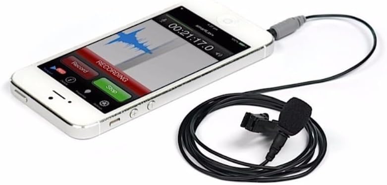 RØDE SmartLav+ Smartphone-Lavaliermikrofon mit TRRS-Anschluss für Rundfunk, Filmproduktion, Inhaltse
