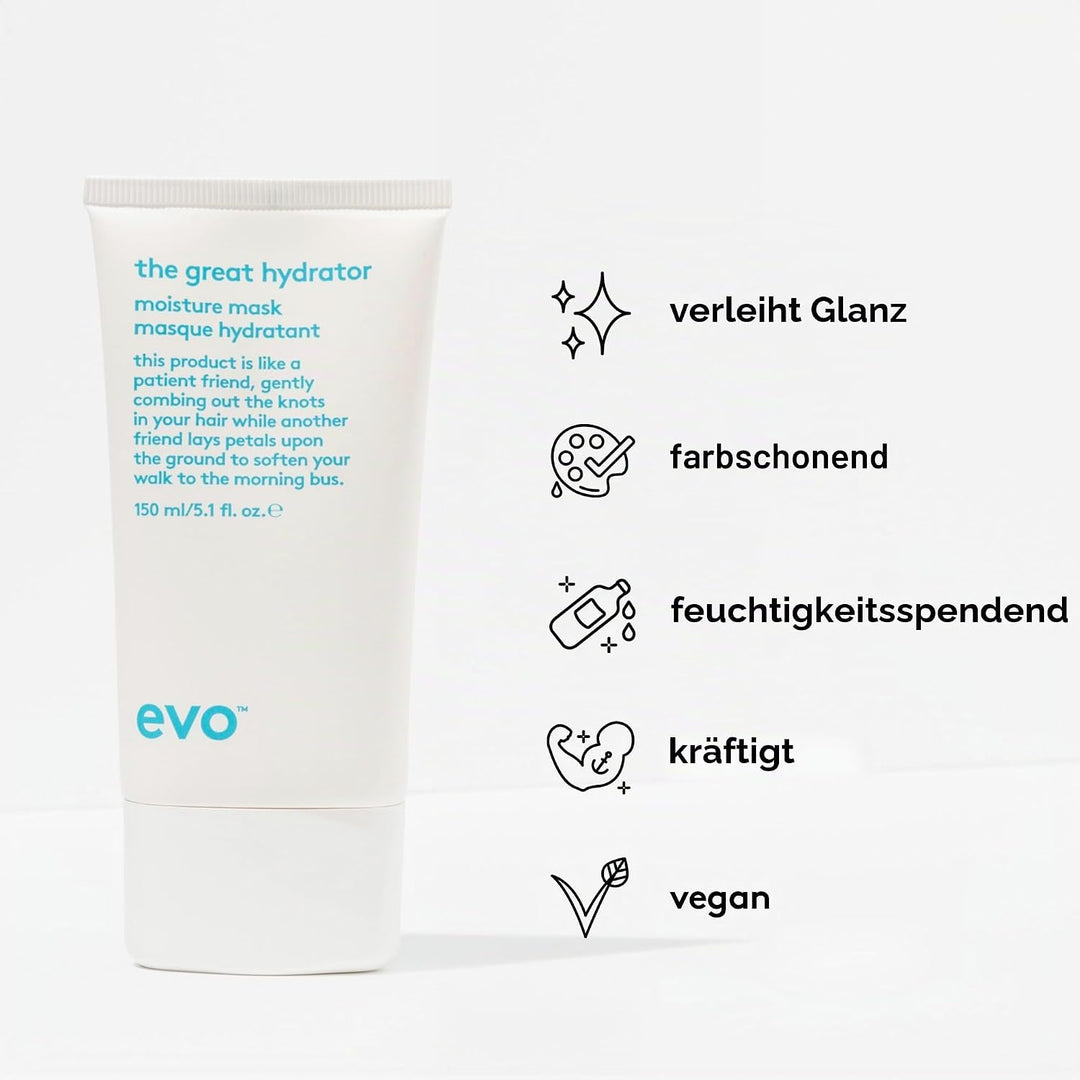Evo The Great Hydrator Moisture Mask, 150 ml 150 ml (1er Pack), 150 ml (1er Pack)