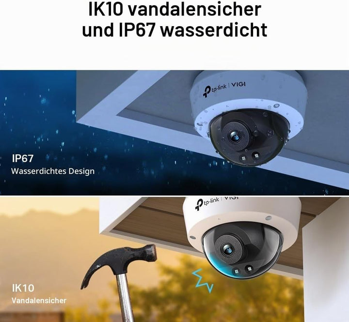 TP-Link VIGI C240I(4mm) 4MP Dome IP Kamera