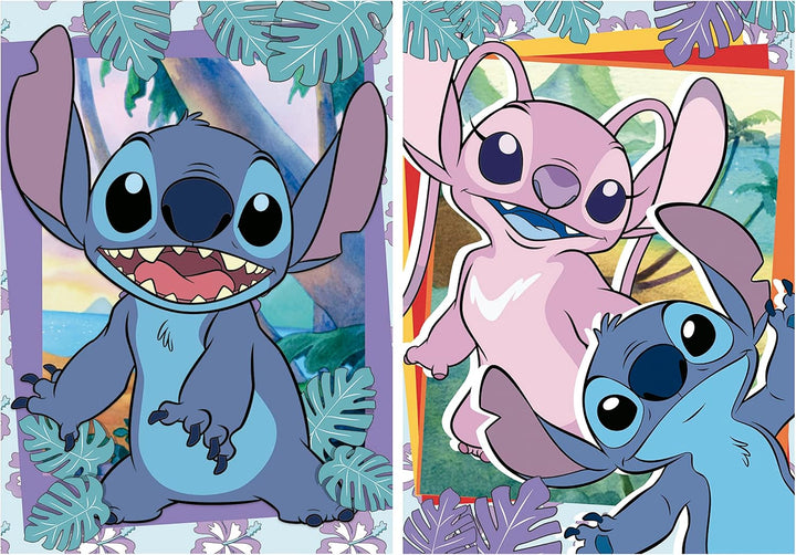 Educa - 2 Puzzle 500 Teile | Puzzle Disney Stitch für Kinder ab 11 Jahren | Kinderpuzzle (19732)