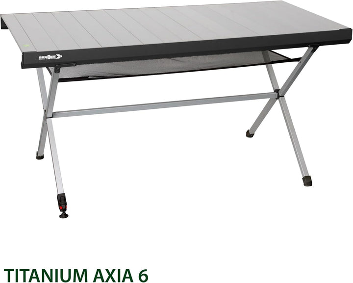 BRUNNER 0406099N Campingbedarf, Aluminium, Silber/Schwarz, Titanium Axia 6, Axia 6