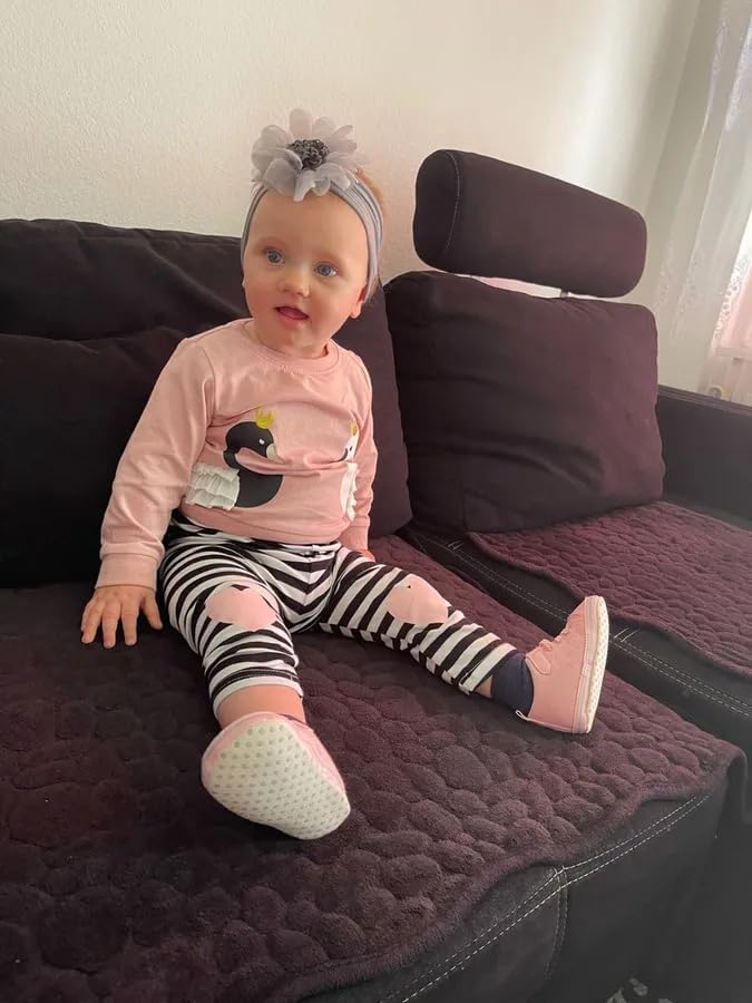 Kleinkind Baby Mädchen Outfit Set Schwan Print Tops + Hosen 2Pcs für Baby Mädchen Kleidung 9-12 Mona