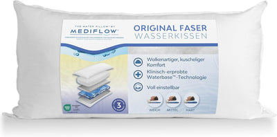 Mediflow 5001 Das Original Wasserkissen , Baumwolle , 40x80cm