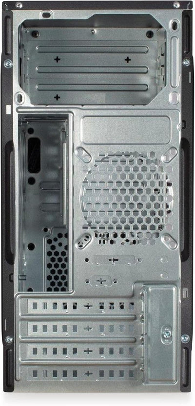 Inter-Tech Gehäuse IT-6505 Reto,Micro-ATX,2 USB-Frontanschluss schwarz