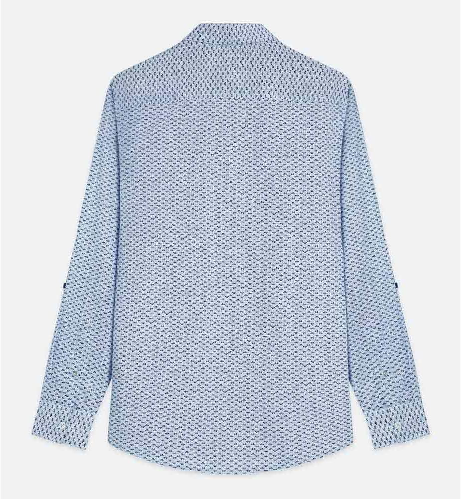 Scotch & Soda Herren Poplin Shirt Hemd S Flower Ditsy Windsurfer 420, S Flower Ditsy Windsurfer 420