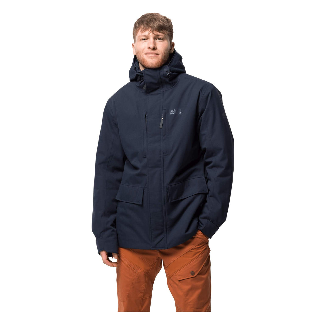 Jack Wolfskin Herren West Coast Jacket Wetterschutzjacke M night blue, M night blue