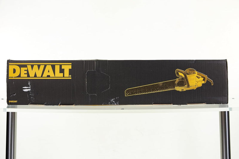 DeWalt Alligator Spezial-Säge (1700W für Hochlochziegel – Mit 430 mm Schnittlänge und Doppelsägeblat