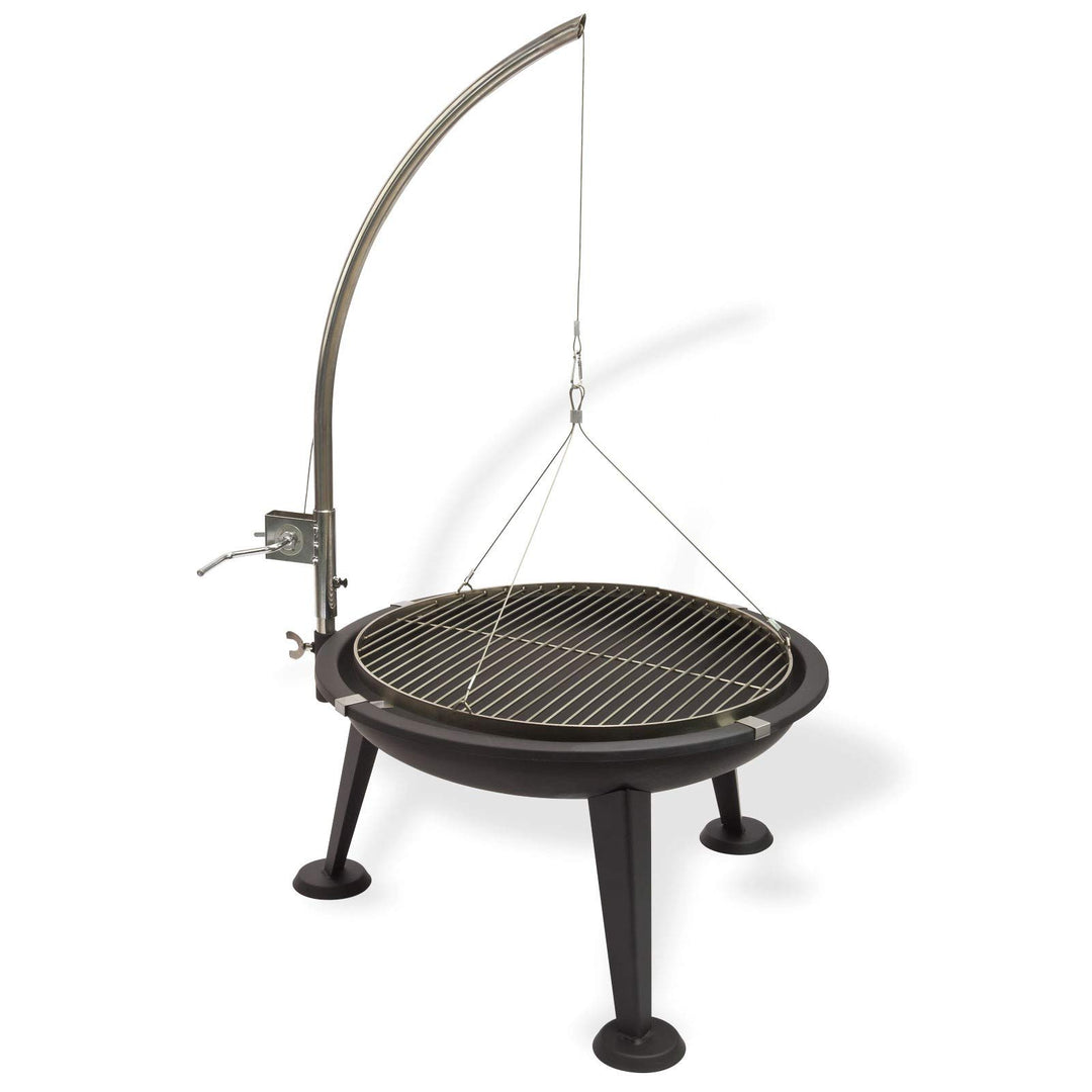 Schwenkgrill 3-Bein Rundgrill Holzkohlegrill Barbecue BBQ Grill Ø 55 cm "Oregon"