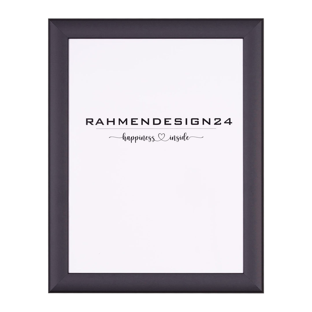 Rahmendesign24 Bilderrahmen Fiona 50x50 Anthrazit Fotorahmen, Wechselrahmen, Posterrahmen, Puzzlerah