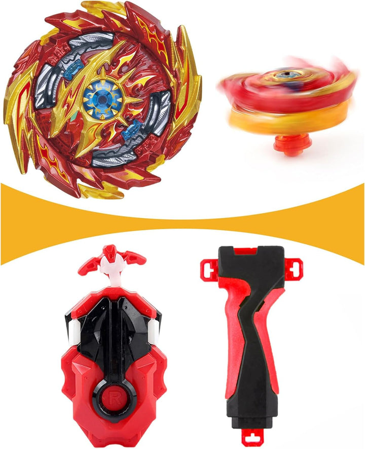 Desamvap Bay Battling Tops Bay Kampf Kreisel B-159 Metal Fusion Spinning Tops Battlle Spielzeugset m