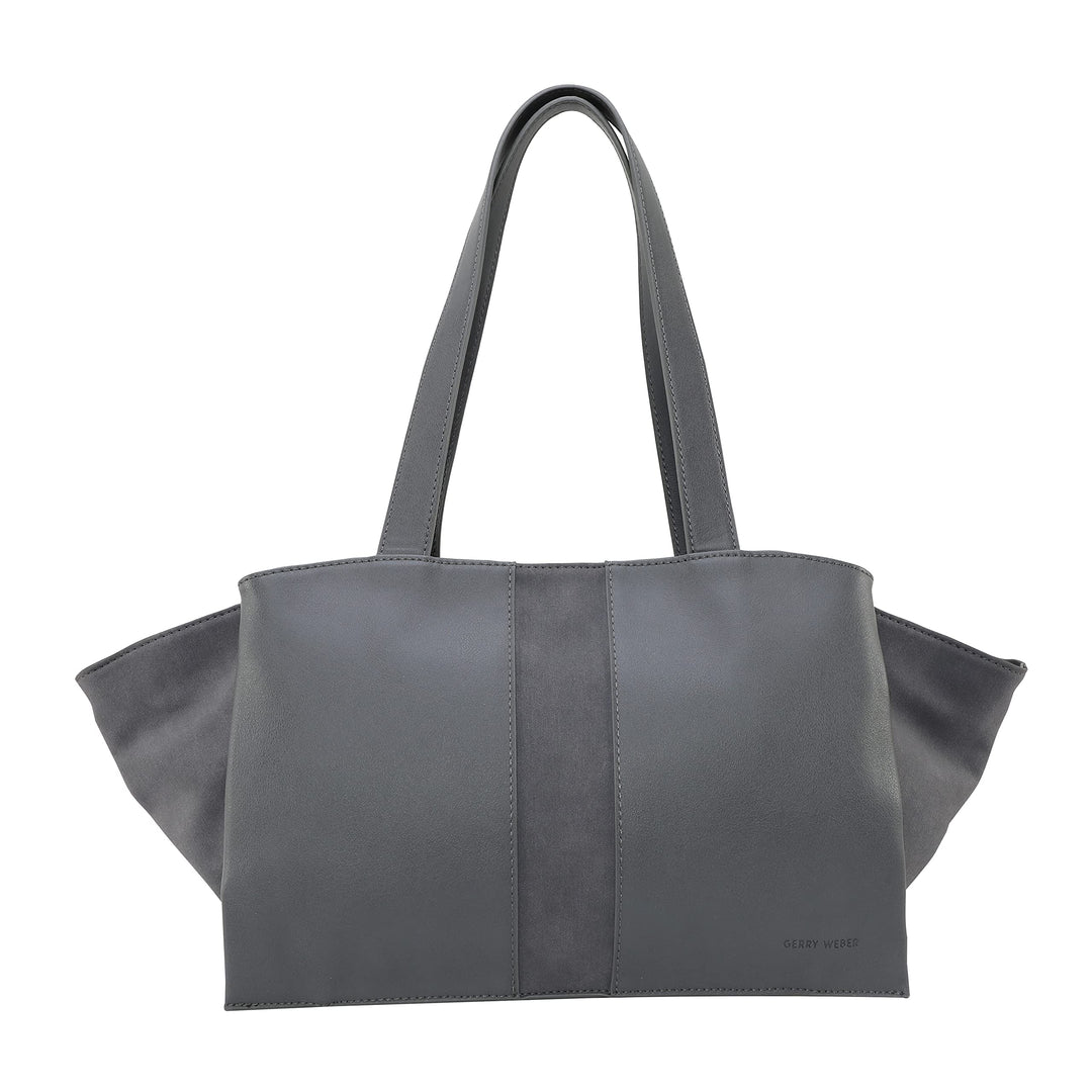Gerry Weber - soft mix shopper lhz Grau 33,00x23,00x10,00 cm Farbe:grau / Material:polyester,pu, 33,