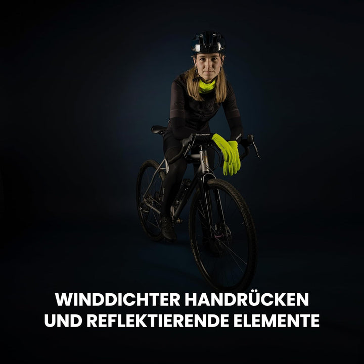GripGrab Hurricane 2 Winddichte Frühling Herbst Fahrrad Übergangshandschuhe Gepolsterte rutschfeste