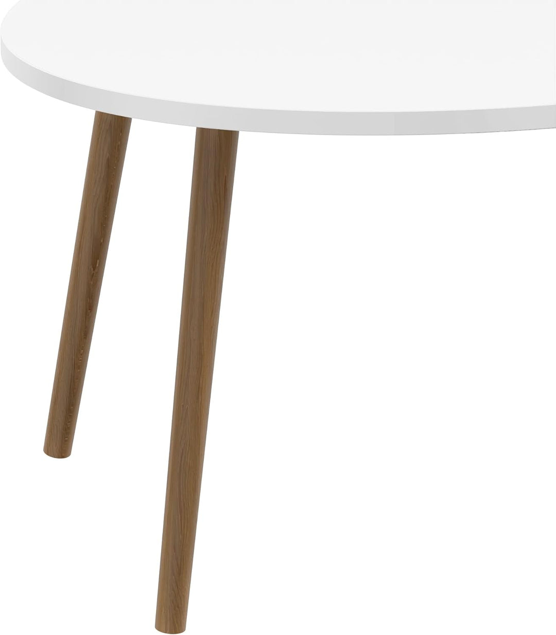 [en.casa] Couchtisch Sindal Beistelltisch 41 x 90 x 50 cm Kaffeetisch aus Spanplatte und Holz Sofati