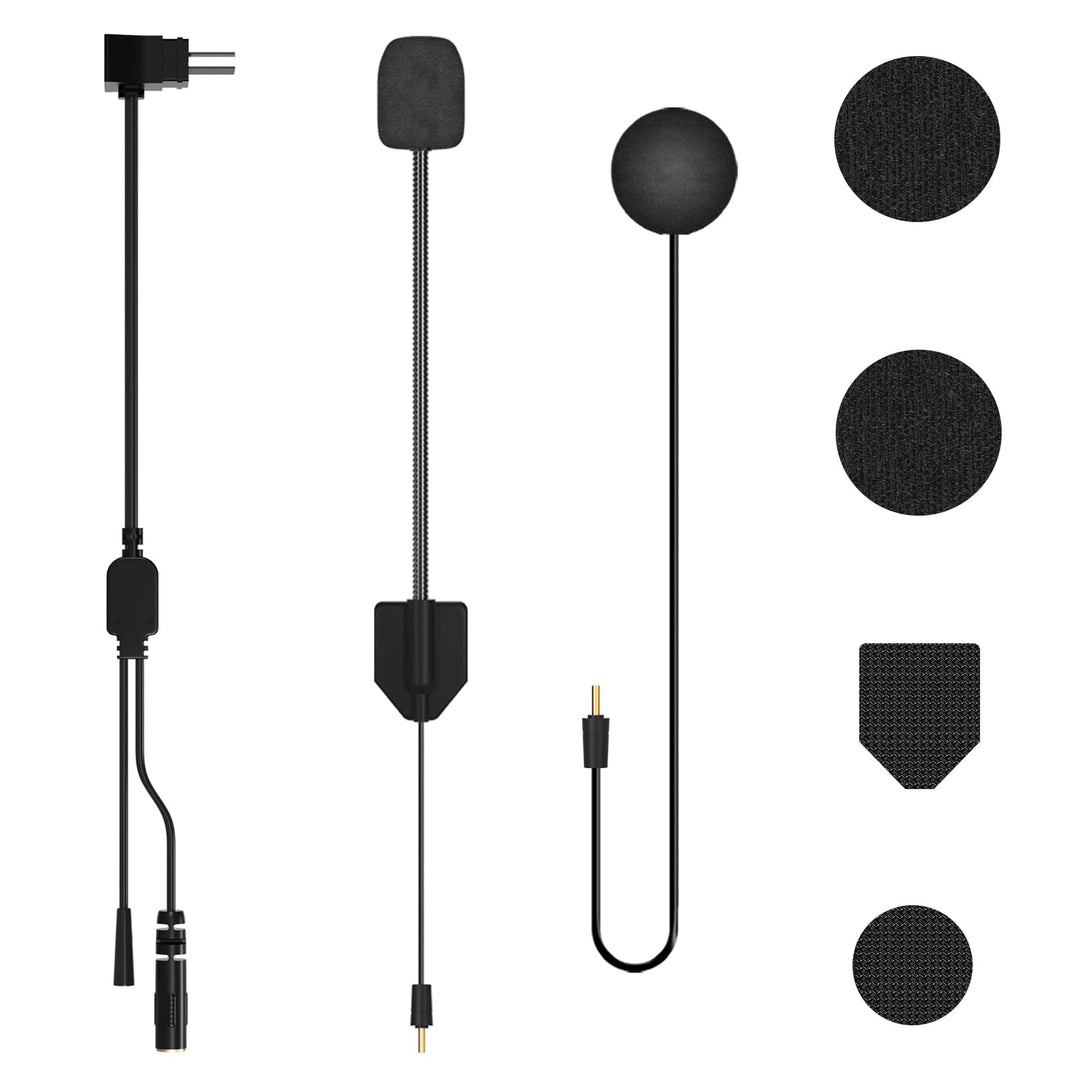 Fodsports Zubehör für FX7 Motorrad Intercom, FX7 Headsetcable Kit(Lautsprecher&Mikrofon)