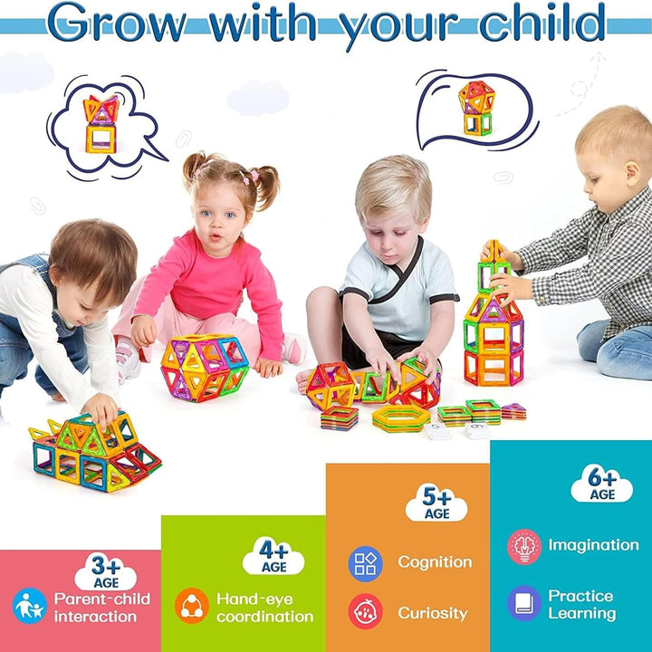 morkka Magnetische Bausteine, Magnetspielzeug Magneten Kinder Magnetbausteine Magnet Spielzeug Magne