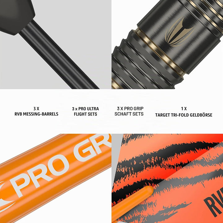 Target Raymond Van Barneveld RVB Brass - Steeldarts 22 Gramm