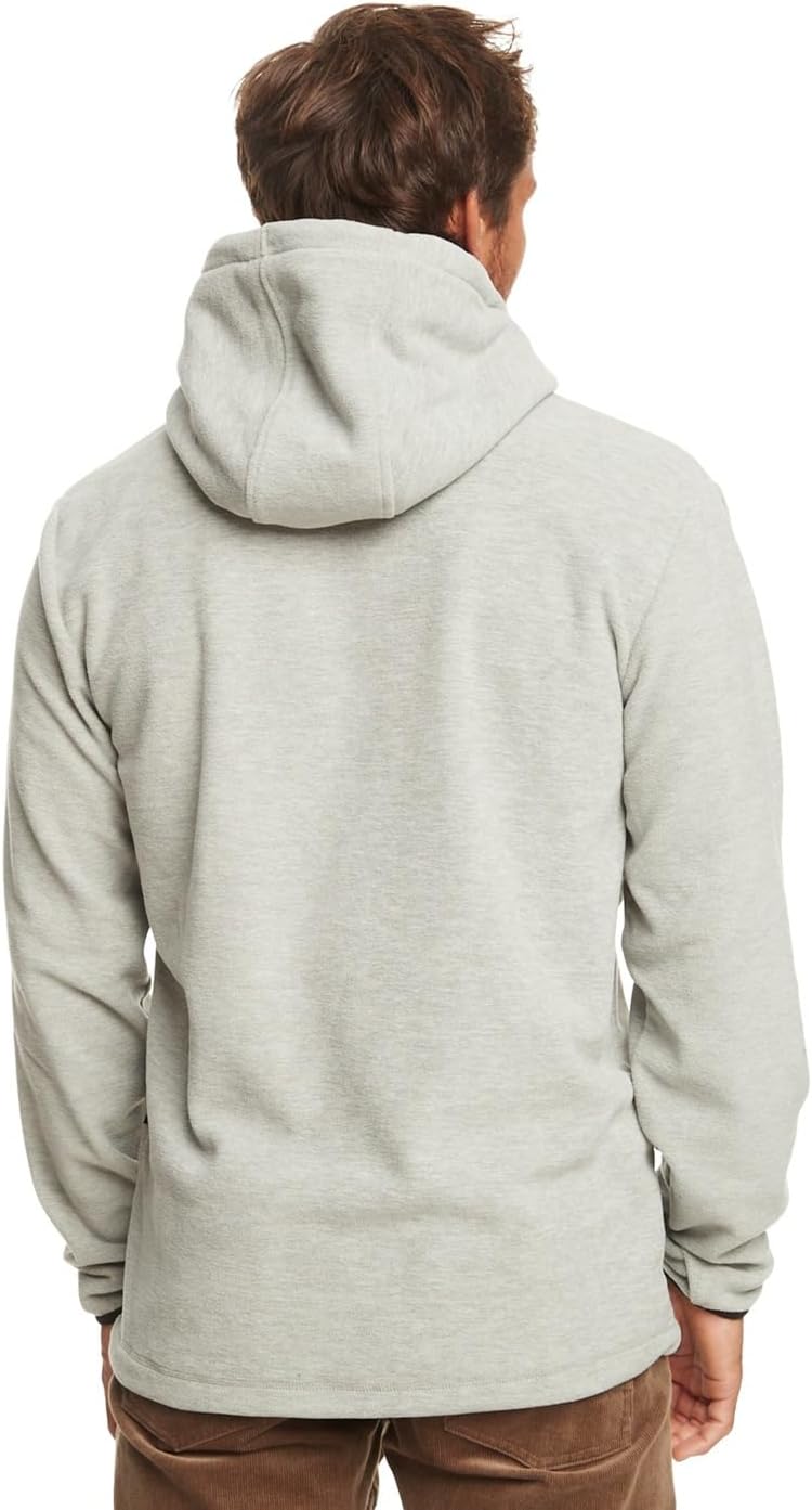 Quiksilver Herren Essentials Polar Hood Sweatshirt (1er Pack) XS Light Grey Heather, XS Light Grey H